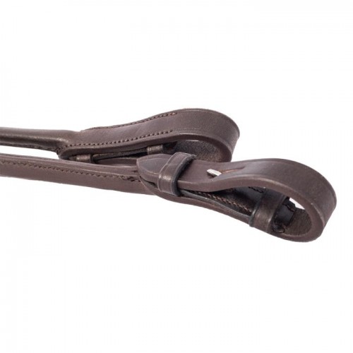 Premiera rolled dressage reins with stops