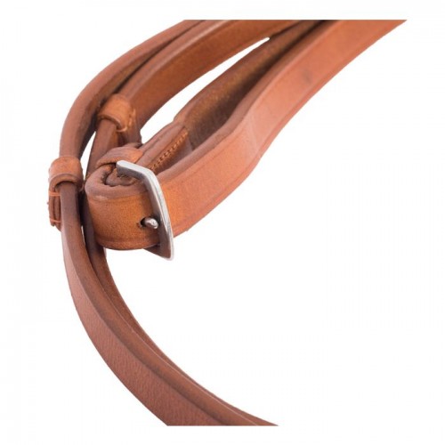 Premiera rolled dressage reins with stops