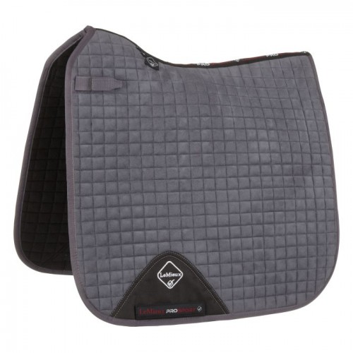 LeMieux Pro-Sport saddle pad Grey suede