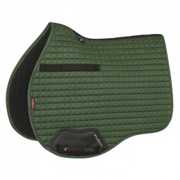 LeMieux Pro-Sport saddlepad Hunter Green suède