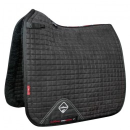 LeMieux Merino  Sensitive skin saddlepad Black