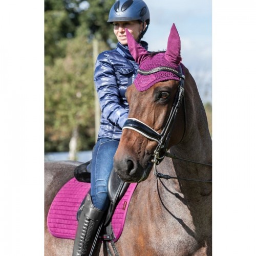 LeMieux Pro-Sport saddle pad plum suede