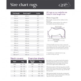 QHP FW'24 Turnout Rug Collection Fleece