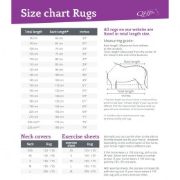 QHP FW'22 Exercise sheet turnout collection fleece