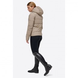 RG FW'23 Nylon Quilted Hooded Puffer Jacket Women