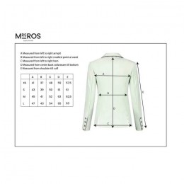 Mrs. Ros SS'24 Competition jacket Grey Silver Rose gold