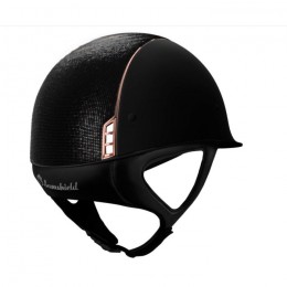 Samshield Shadowmatt Black Shimmer top rose blason trim