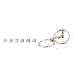Sprenger Dynamic Double jointed snaffle 16mm Sensogan Swarovski