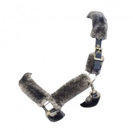 Bucas Show-Line Full Fur Halter