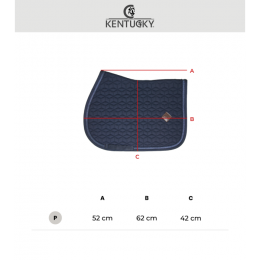 Kentucky Glitter Rope Pony Saddle Pad