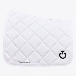 Cavalleria Toscana SS25 Diamond Quilted Jersey Dressage Saddle Pad