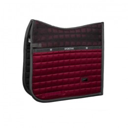 Equestrian Stockholm FW'22 Sportive Dark Bordeaux dressage pad