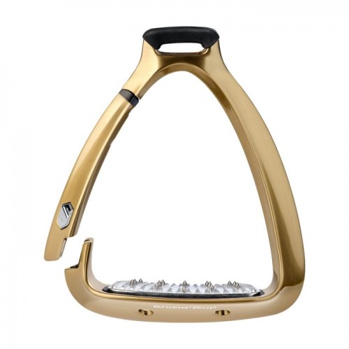 Samshield Shield'Rup Brushed Champagne safety stirrups