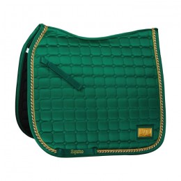 Equito Dressage Saddle Pad Evergreen Gold