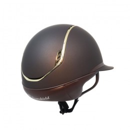 Samshield 2.0 Miss Shield Brown Shadowmatt Gouden trim Blason 5 Swarovski