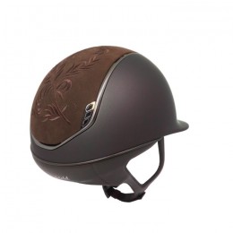 Samshield 2.0 Shadowmatt Brown Flower Embroidery Top