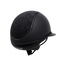 Samshield 2.0 Miss Shield Black Alcantara Top Frontalband Crystal Fabric Blason 5 Swarovski