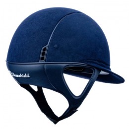 Samshield Miss Shield blue Alcantara  Flower Embroidery FB Matt blason 5 swarovski