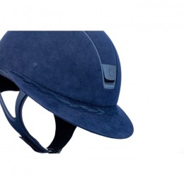 Samshield Miss Shield blue Alcantara  Flower Embroidery FB Matt blason 5 swarovski