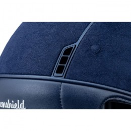 Samshield Miss Shield blue Alcantara  Flower Embroidery FB Matt blason 5 swarovski