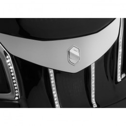 Samshield XJ Miss Carbon black with Swarovski® crystals