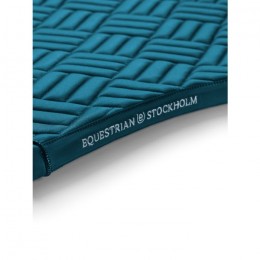 Equestrian Stockholm FW25 Teal blue Modern Dressage Pad