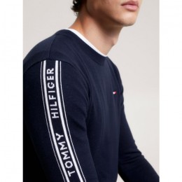 Tommy Hilfiger SS'24 Men's Logo Sweater Seattle Jacquard