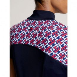 Tommy Hilfiger SS'24 1/4 Zip Trainingsshirt Monogram Denver