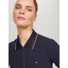 Tommy Hilfiger SS25 Zip Polo Shirt Camden