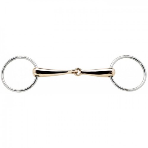 Busse loose ring jointed snaffle 18mm
