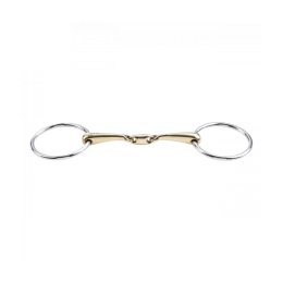Busse Double Jointed Loose Ring Snaffle Kaugan 14mm