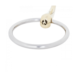 Busse Double Jointed Anatomical Loose Ring Snaffle Kaugan 14 mm