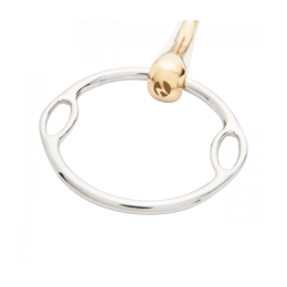 Busse Single Jointed Anatomical Soft-ring Loose ring Snaffle Kaugan 14 mm