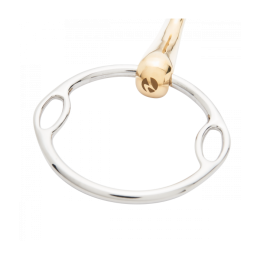 Busse Single Jointed Anatomical Soft-ring Loose Ring Snaffle Kaugan 16 mm