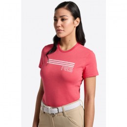 RG SS'24 Triple Bar Cotton T-Shirt Woman