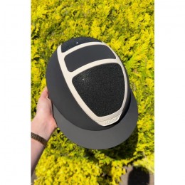 Kask Star Lady 2.0 Black Painted Sandy Frame Crystals Carpet Black