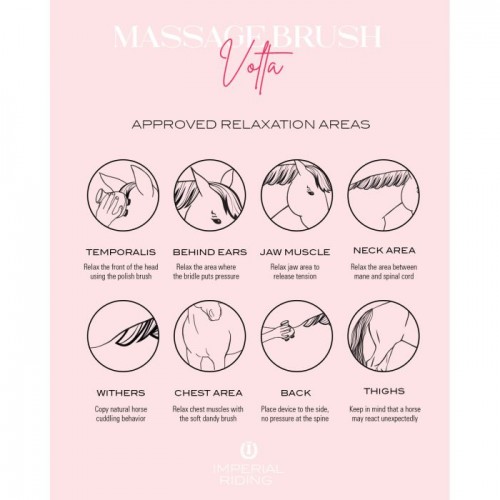 Imperial Riding Massage Brush Volta