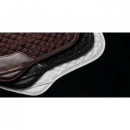 LeMieux saddlepad Crystal Suede black