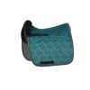 Mattes SS25 Saddlepad Teal Woven Piping half Lined
