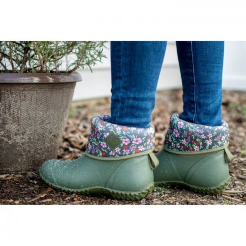 Muck Boot Muckster II Mid Green / Floral Print