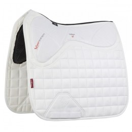 LeMieux X-grip twin sided saddlepad white