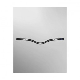 Passier Wave Browband Swarovski Clear Crystal