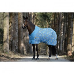 Weatherbeeta Fleece Cooler Standard Neck Seahorse Print