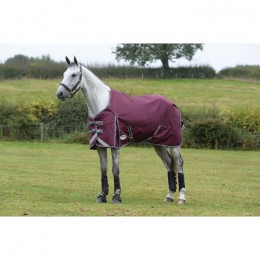 Weatherbeeta ComFiTec Plus Dynamic II Standard Neck Lite 0g Maroon/Grey/White