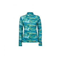 Weatherbeeta SS'22 Ruby Printed Long Sleeve Top Marble Print