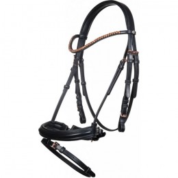 HKM Bridle Rosegold Glamour