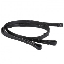 QHP Rein one sided anti-slip with stops Black Full