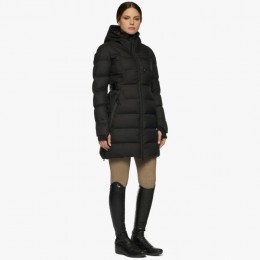 Cavalleria Toscana FW'22 Belted Quilted Nylon Hooded Coat Women