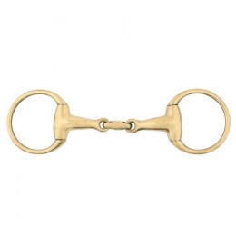 BR Double Jointed Eggbutt Snaffle Cuprion 18 mm