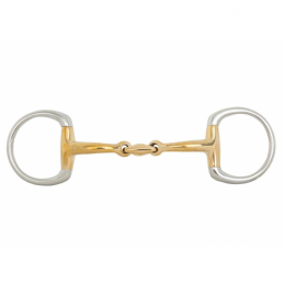 BR Double Jointed Eggbutt Snaffle Soft Contact 12 mm Ø 55 mm
